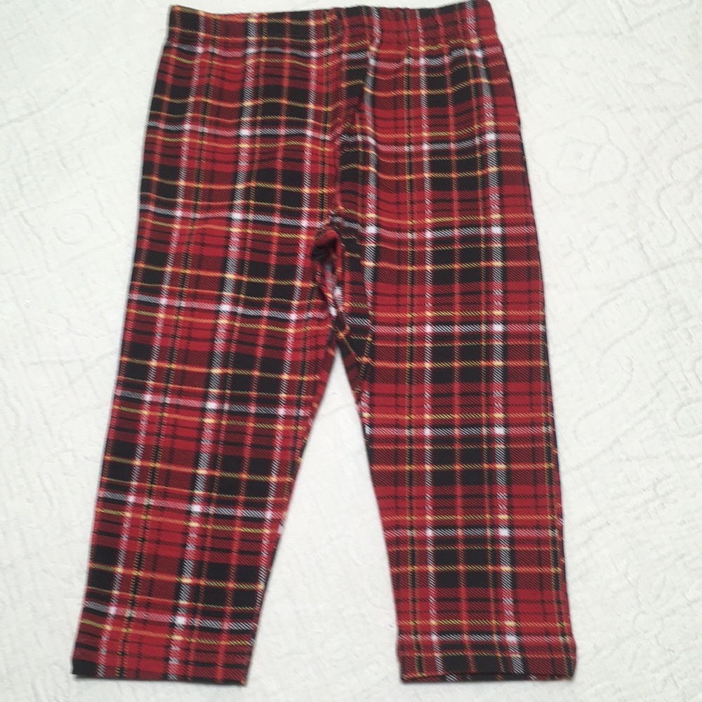12m (5/$20) Plaid Leggings by Monkey Bars
